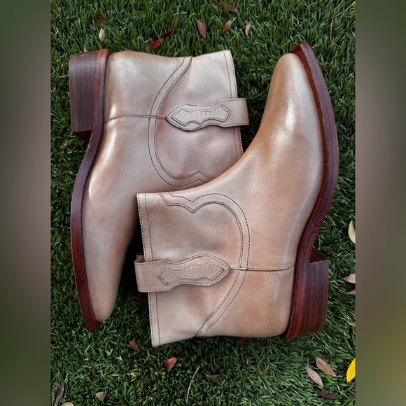 NWNT Free People Sunday Saloon Ankle Boots - Picture 6 of 8